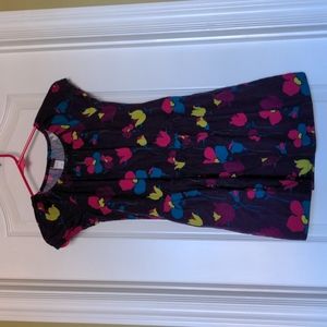 Beautiful Corduroy Tea Collection Floral Dress